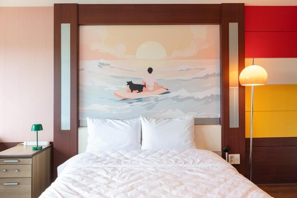 Mung&Surf Hotell Gangneung Rum bild